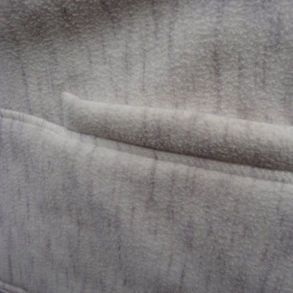 Fleece lined high/low gray jacket M - Picture 7 of 9
